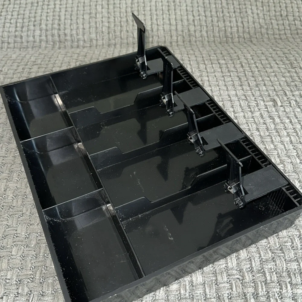 Cash drawer black tray